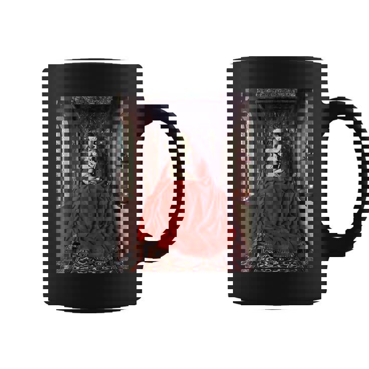 ジャン・ファン・エイク作 ルッカ・マドンナ 1436 コーヒーマグ