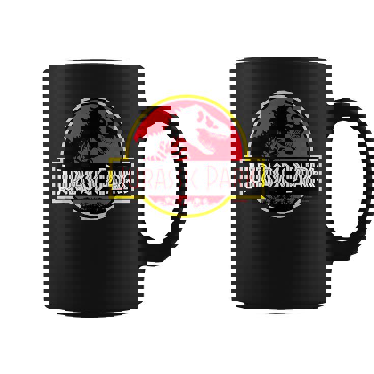 ジュラシックパークのロゴ 公式ライセンス商品。 コーヒーマグ