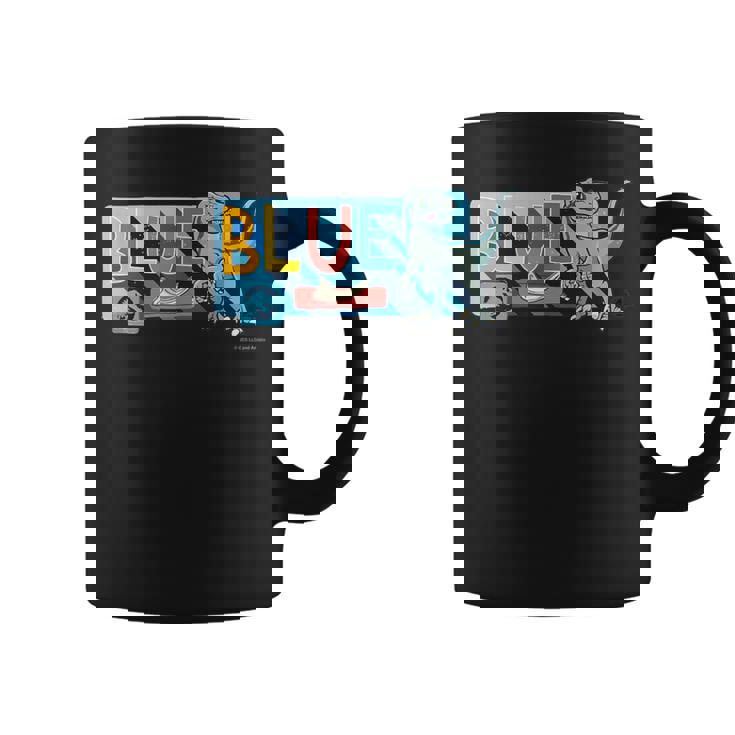 ジュラシック・ワールド Blue Cute Illustlation コーヒーマグ