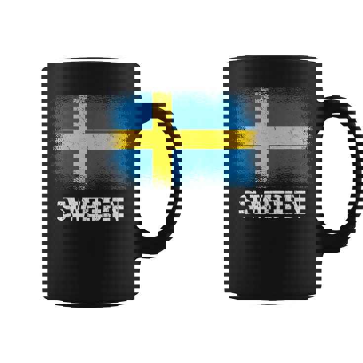 スウェーデン国旗スウェーデン コーヒーマグ