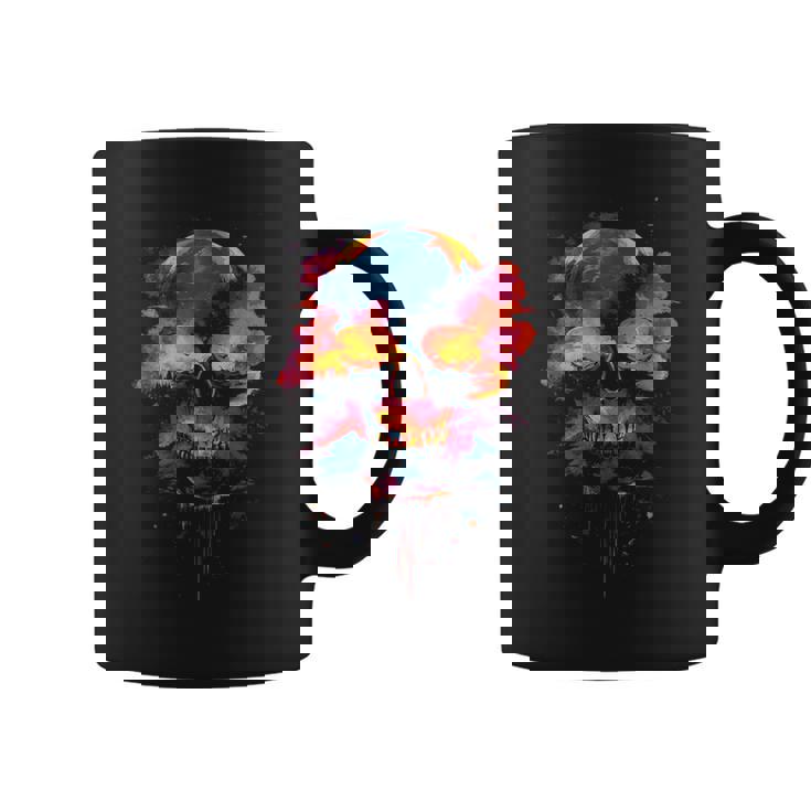 スカル コーヒーマグ