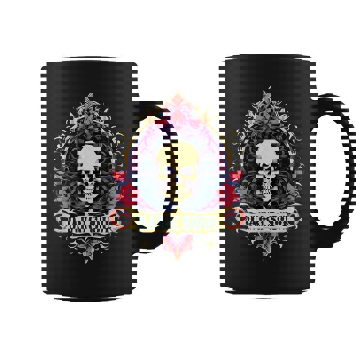 スカル ゴシック ダーク バナー ソウルフラワー エステティック スカル ゴス コーヒーマグ