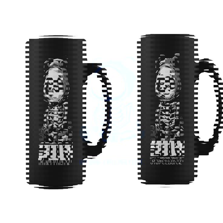 スケルトンパンダ 不気味なパンダベア コーヒーマグ
