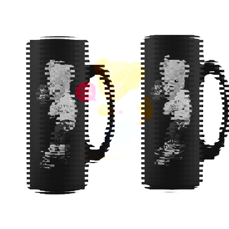 スケートボーダー クマ コーヒーマグ