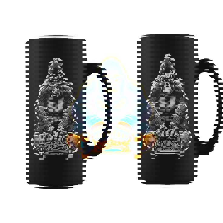 スケートボード ゴリラ L1 コーヒーマグ