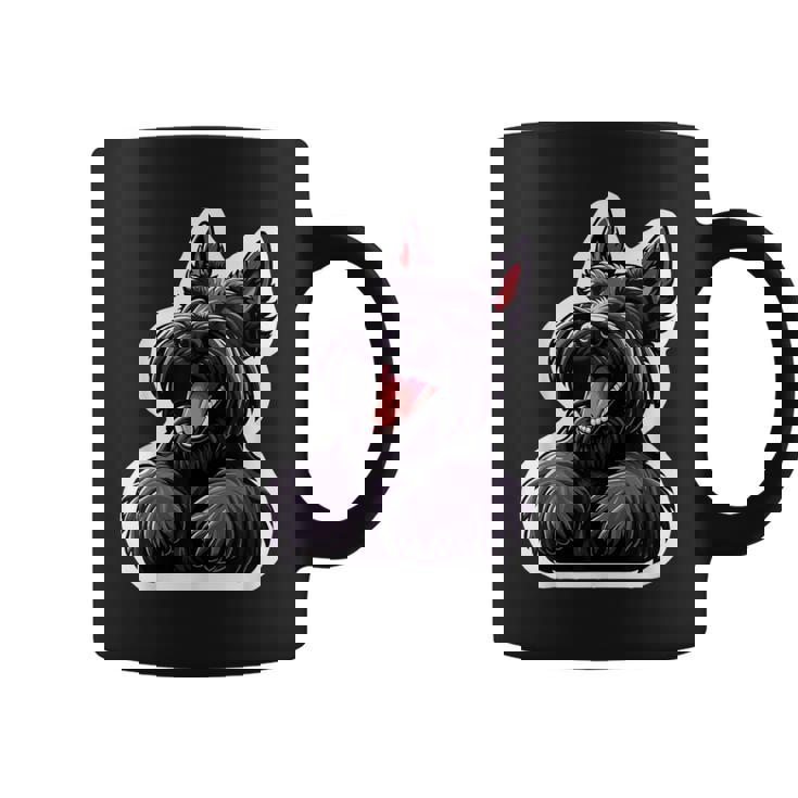 スコティッシュテリア 面白い スコティッシュテリア カワイイ 子犬 犬 コーヒーマグ