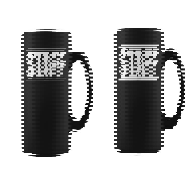 スタッフ ワーカー 社員 ワーククルーの言葉 スタッフ オン A ティー コーヒーマグ