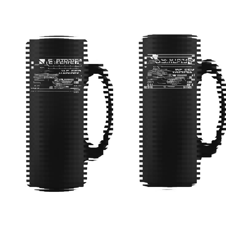 スタートレック Uss エンタープライズ D 公式ライセンス商品。 コーヒーマグ