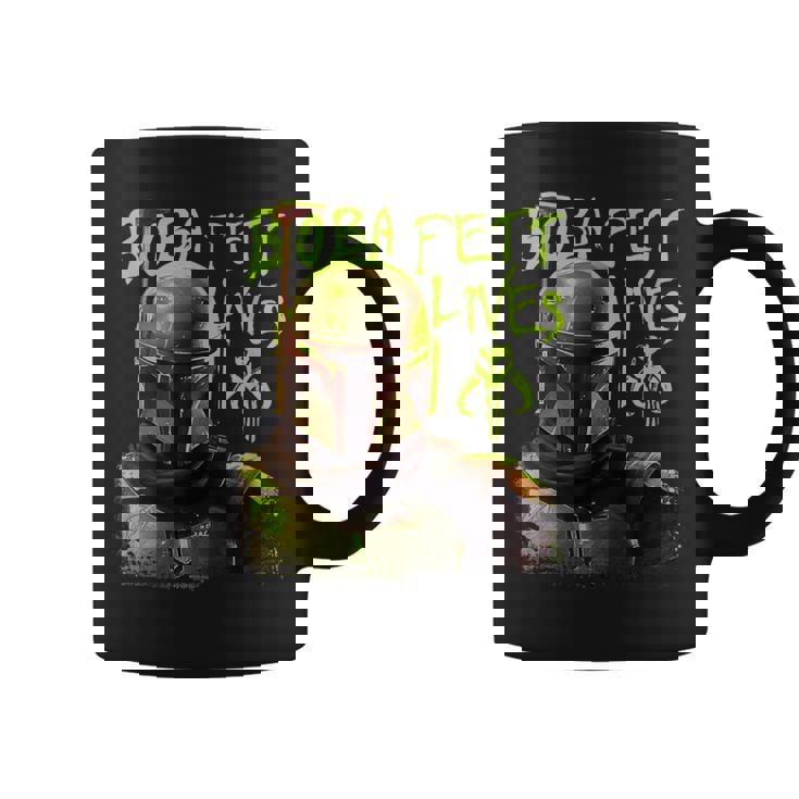 スター・ウォーズ ボバ・フェットの本 ネオン・ボバ・フェット・ライヴズ ポスター コーヒーマグ