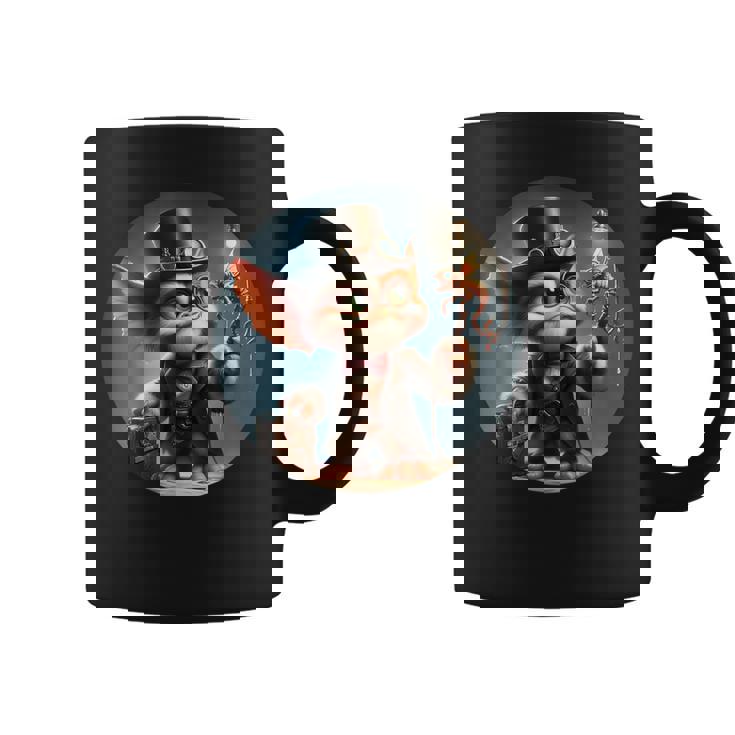 スチームパンク グレムリン クリーチャー マッドサイエンティスト コーヒーマグ