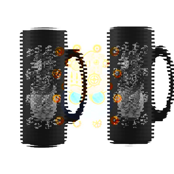 スチームパンク ブリティッシュショートヘア 中世 ビクトリア朝 スチームパワー コーヒーマグ