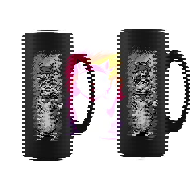 ストリートスタイル 猫 グラフィティ アート ストリートアート コーヒーマグ