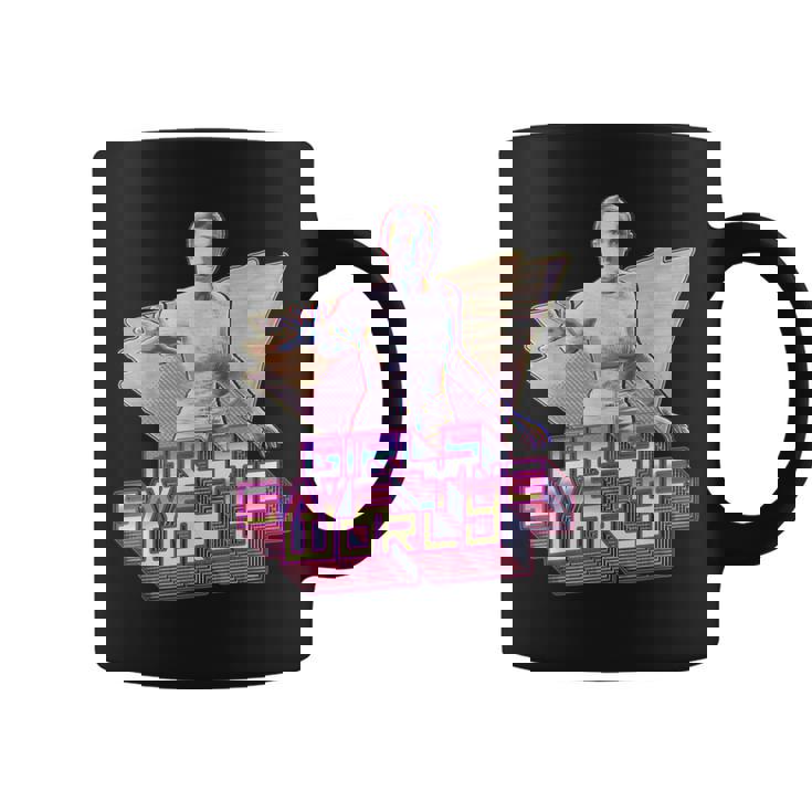 ストレンジャー・シングス イレブン シンセウェーブ ガールズ セーブ ワールド レトロ 80年代 コーヒーマグ