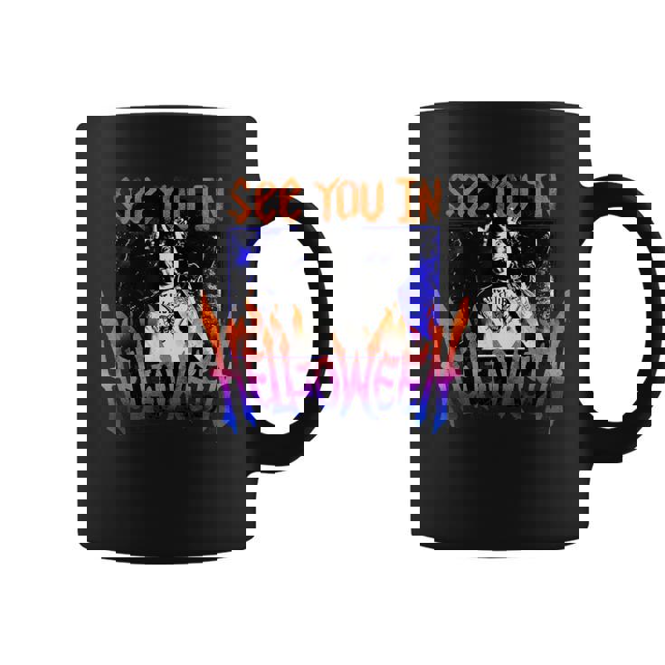 ストレンジャー・シングス ヘルファイア クラブ ハロウィン ロックンロール 楽しいパーティー コーヒーマグ