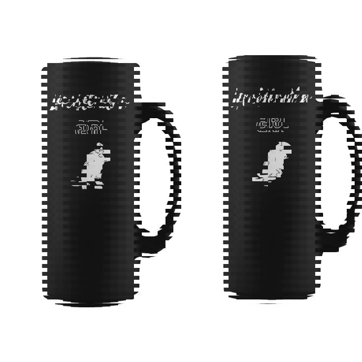 スナネズミがいると人生はもっと良い コーヒーマグ