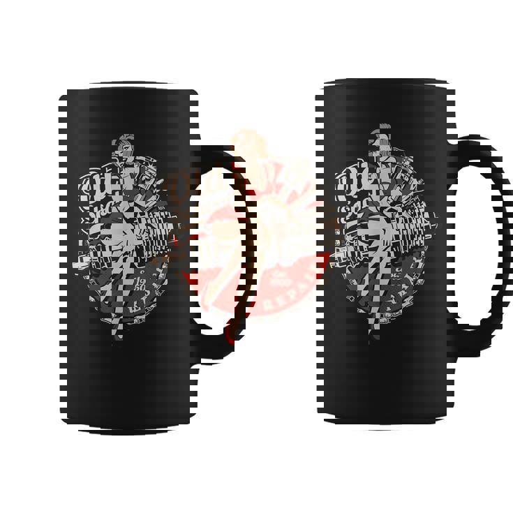 スパークプラグ ピンナップ メカニック コーヒーマグ