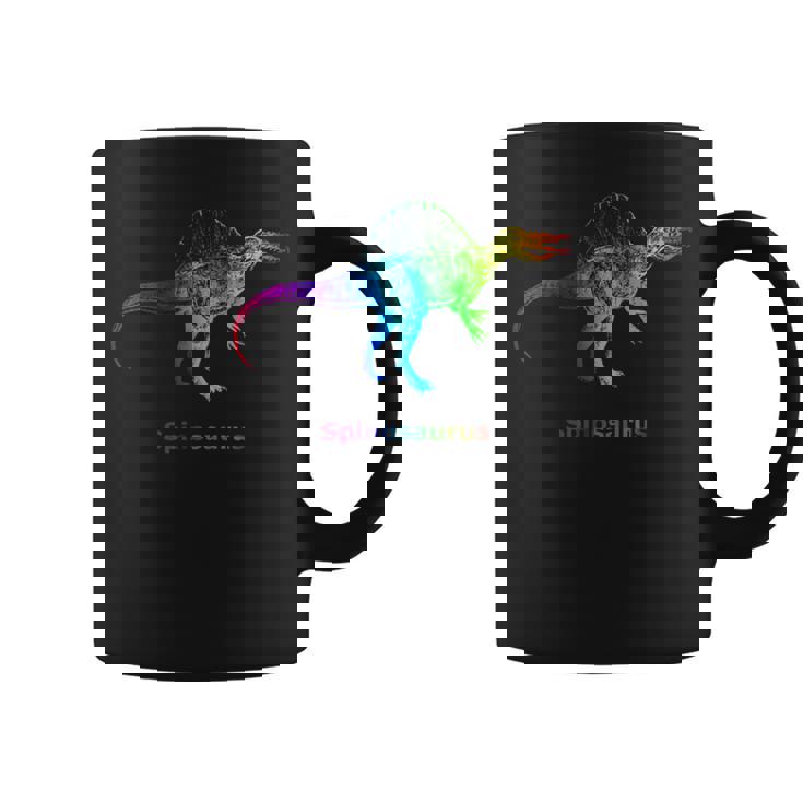 スピノサウルス 恐竜 レインボー スケルトン コーヒーマグ