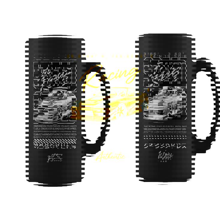 スピードレトロヴィンテージジャパニーズjdm東京ジャパンドリフトレースカー コーヒーマグ
