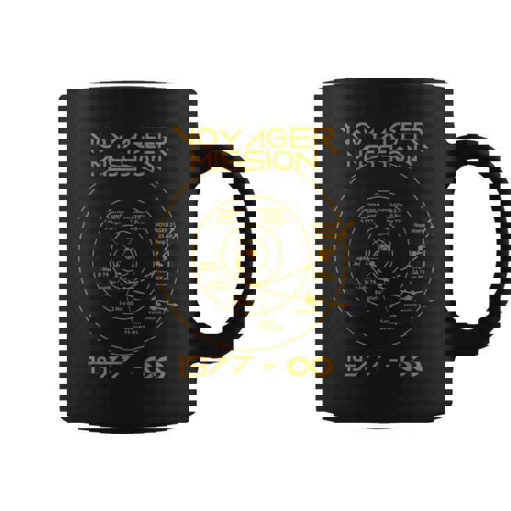 スペースボイジャー 1 2プローブ 宇宙探査軌跡 コーヒーマグ