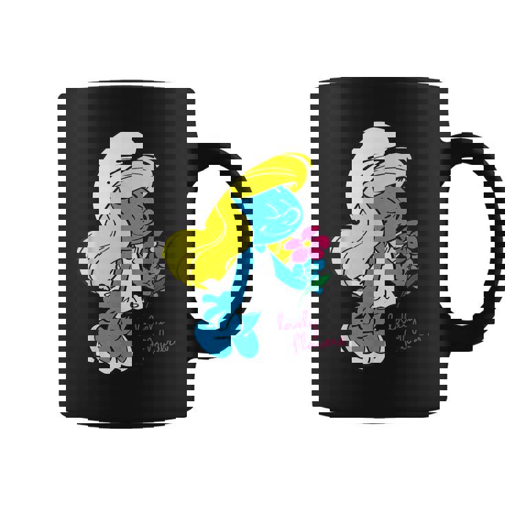 スマーフ スマーフェット キャラクター 花 咲く スマーフィー ファン コーヒーマグ