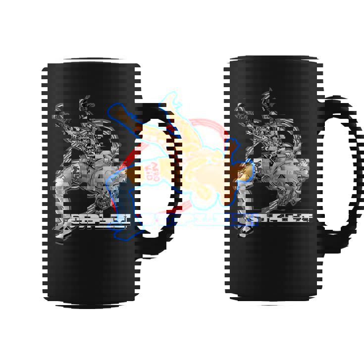 スープレックス プロレスアート コーヒーマグ