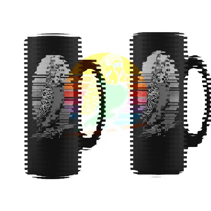 セキセイインコ レトロ セキセイインコ コーヒーマグ