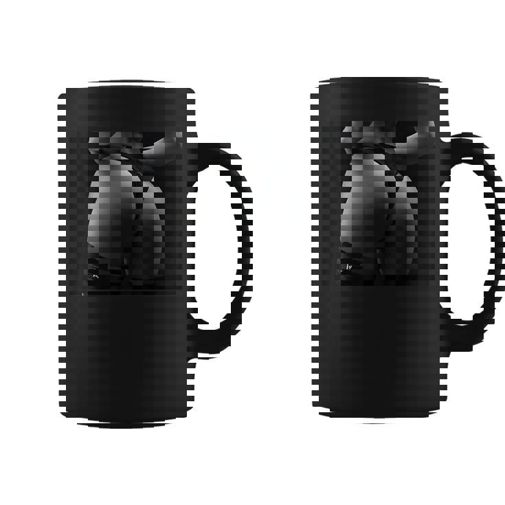 セクシー ブラック ホワイト 写真 美しいお尻 Tバック コーヒーマグ