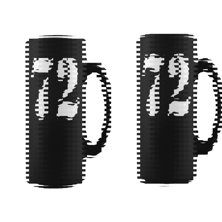 セブンティツー ナンバー 72 ナンバー コーヒーマグ