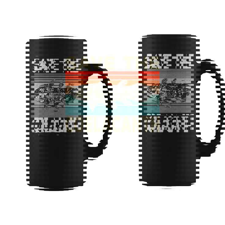 セーブ・ザ・シーラカンス。 コーヒーマグ
