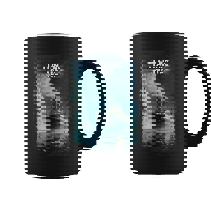 タイタニック号沈没船が1912年に氷山を襲った記念品 コーヒーマグ