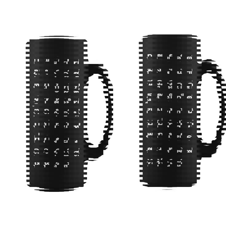 タイ語 アルファベット Abugida 言語 学生 学習者 スピーカー コーヒーマグ