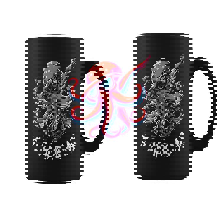 タコ、サングラスタコ動物、エルダブデルマール コーヒーマグ