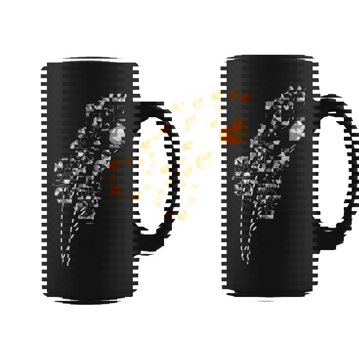 タンポポのモルモットの花、花のモルモットの木 コーヒーマグ