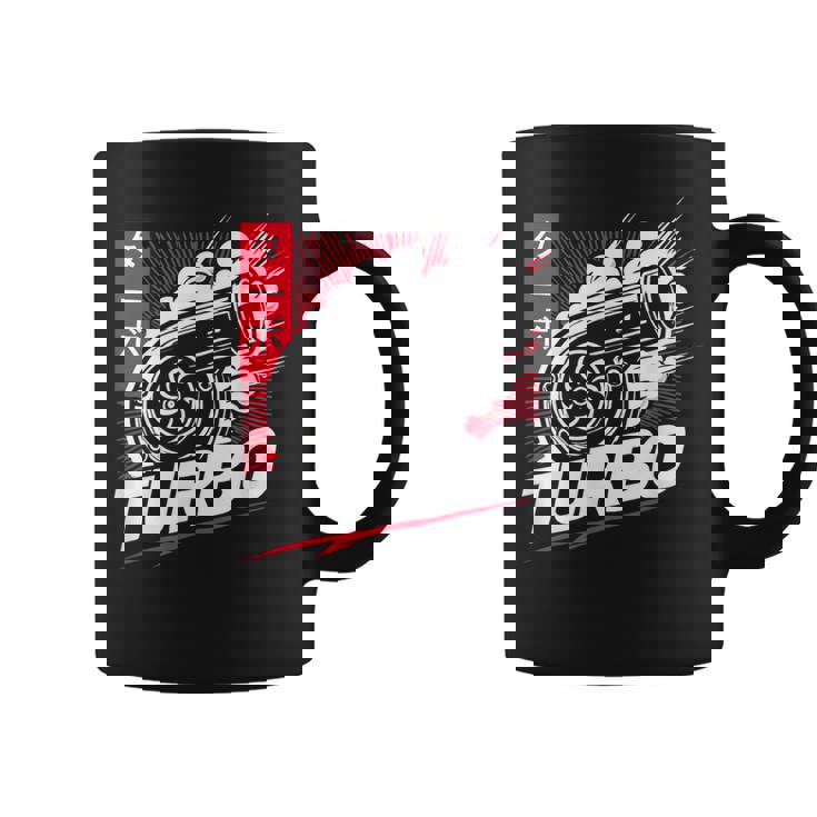 ターボターボチャージャー 日本語レタリング 日本スタイル コーヒーマグ