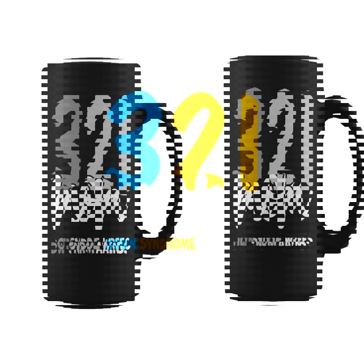 ダウン症啓発 誇り高きトリソミー 21ママダウン症 コーヒーマグ