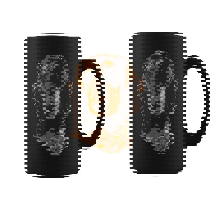 ダックス イラスト 愛犬家 犬 アート コーヒーマグ