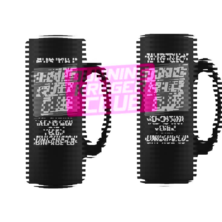 ダニング・クルーガークラブ コーヒーマグ