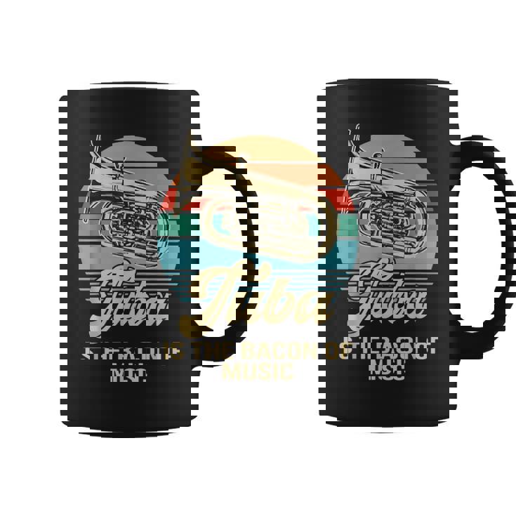 チューバは音楽の頂点チューバヴィンテージ コーヒーマグ