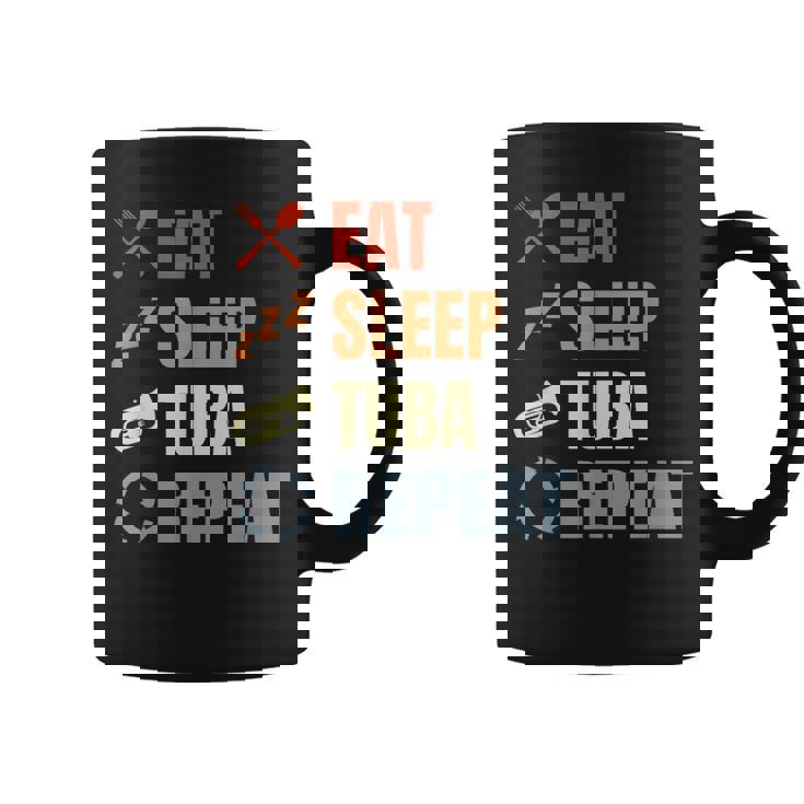 チューバ奏者スケジュール チューバ愛好家 金管楽器 コーヒーマグ