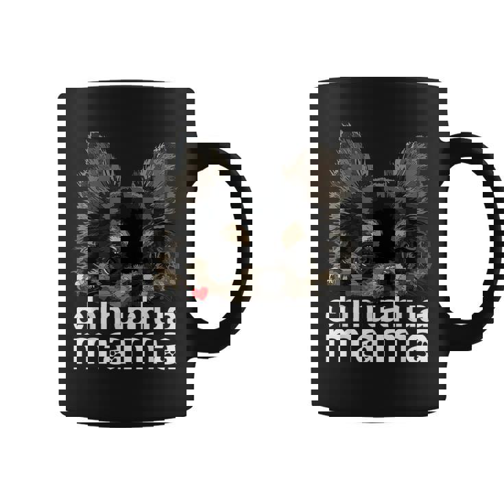 チワワ ママ チワワ 長髪 ママ ママ チワワ 犬 コーヒーマグ