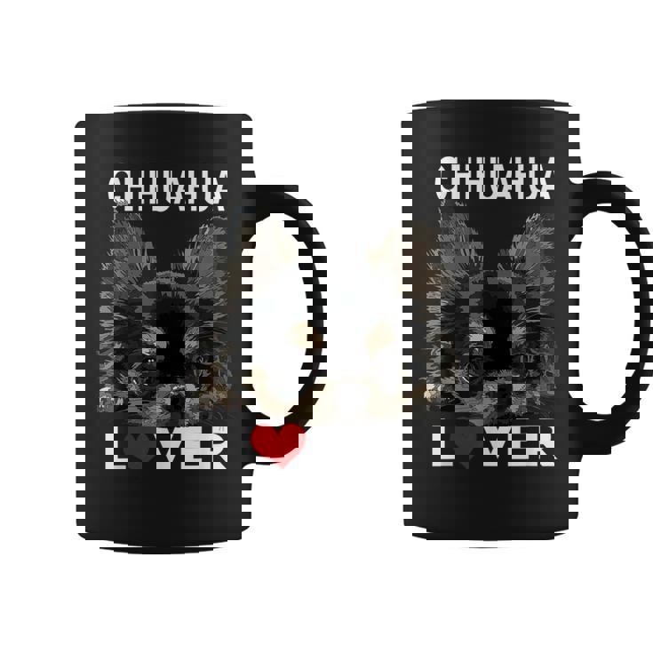 チワワ 長髪好き チワワ 長髪 チワワ コーヒーマグ