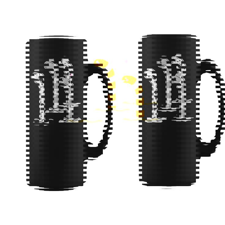 チンアナゴ & ニシキアナゴ【どうぶつフレンズ】水族館の生き物 かわいい 面白 動物 イラスト コーヒーマグ