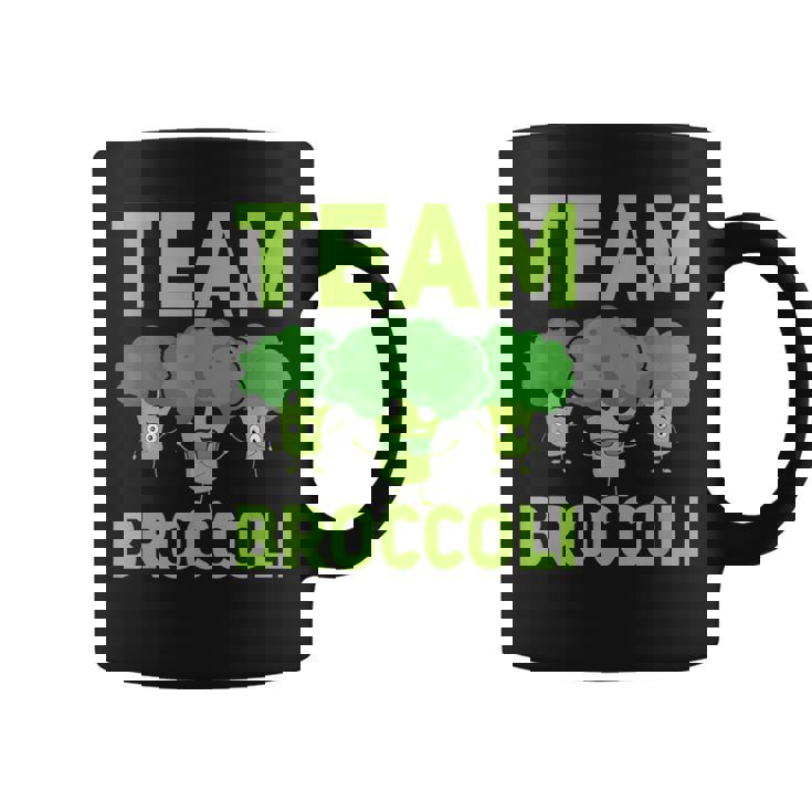 チーム ブロッコリー ビーガン ベジタリアン 植物ベース 野菜 コーヒーマグ