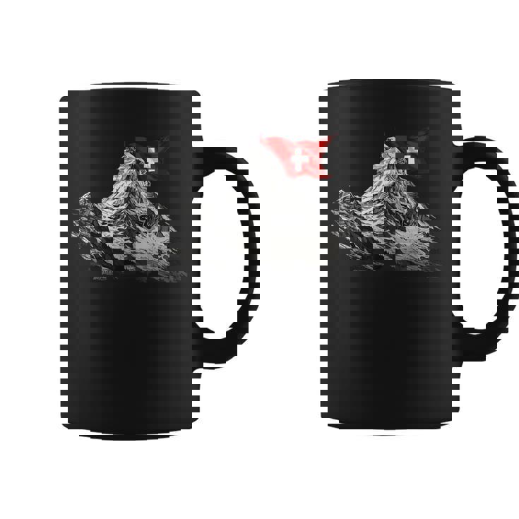 ツェルマットのマッターホルン スイス アルプス山脈 コーヒーマグ