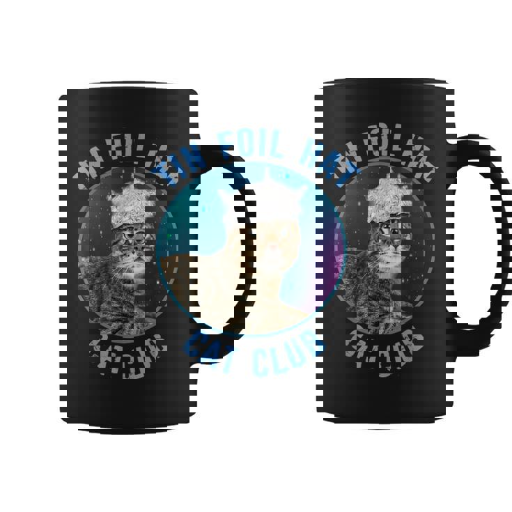 ティンホイルハットキャットクラブ陰謀論おかしい コーヒーマグ