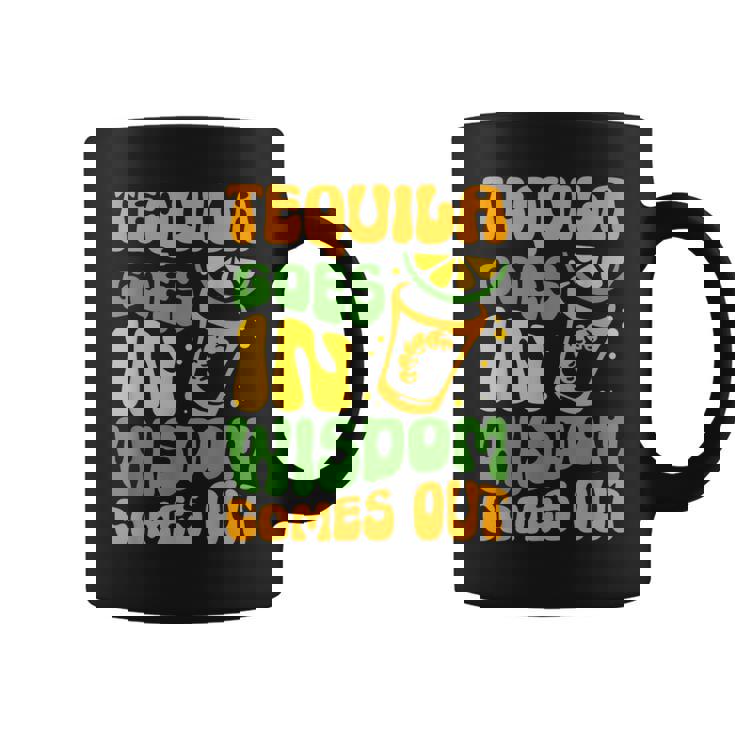 テキーラが知恵を生む 酒飲み ドリンク 飲酒 テキーラ コーヒーマグ