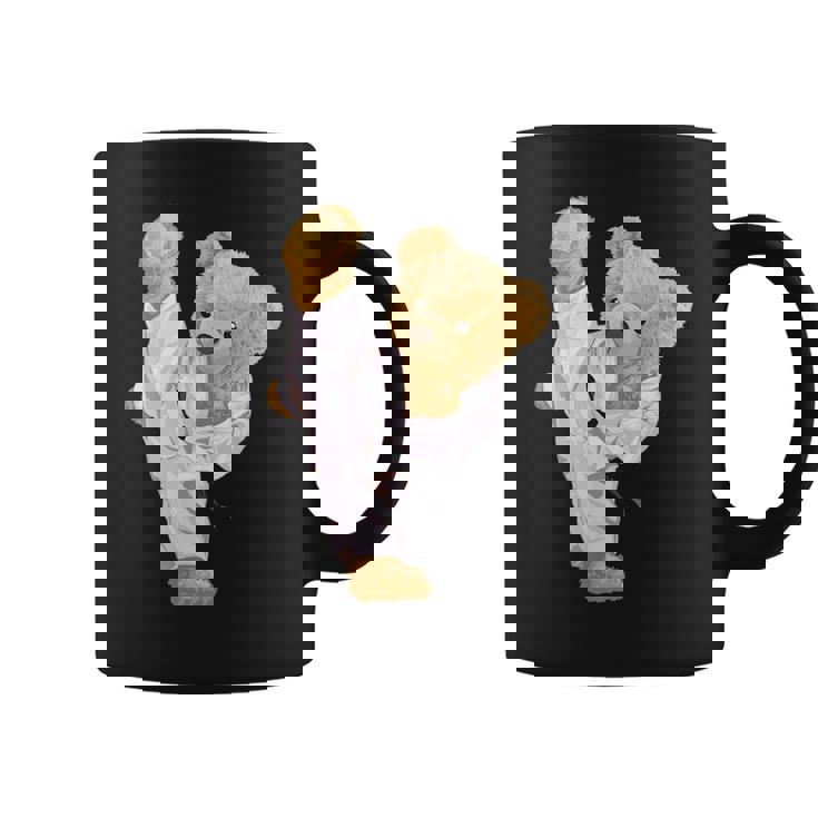 テディ空手ベア コーヒーマグ