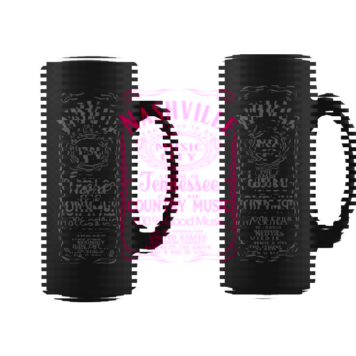 テネシー州ナッシュビルグッドカントリーウエスタンミュージックシティの衣装 コーヒーマグ