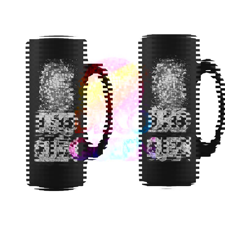 ディスコクイーン-70年代のディスコをテーマにしたヴィンテージ70年代のコスチューム コーヒーマグ