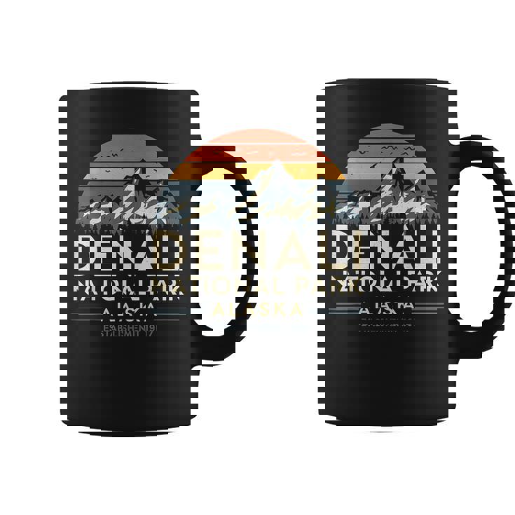 デナリ国立公園 アラスカ ハイキング キャンプ 山 お土産 コーヒーマグ